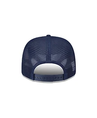 New Era Men's Navy Dallas Cowboys 9SEVENTY Stretch Snap Trucker Hat