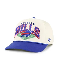 '47 Brand Men's Cream Buffalo Bills Pomona Rope Adjustable Hitch Hat