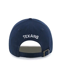 '47 Brand Women's Navy Houston Texans Finely Clean Up Adjustable Hat