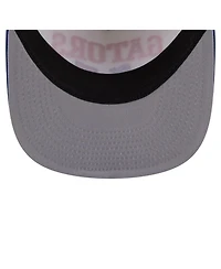 New Era Men's White Florida Gators Collegiate 9FIFTY A-Frame Snapback Hat