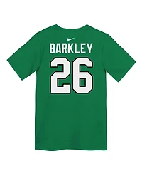 Nike Preschool Saquon Barkley Kelly Green Philadelphia Eagles Player Name Number T-Shirt
