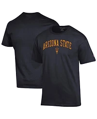 Champion Men's Black Arizona State Sun Devils Arched Logo T-Shirt