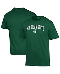 Champion Men's Michigan State Spartans Arch Over Logo T-Shirt