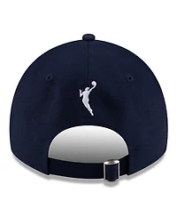 New Era Men's and Women's Navy/Orange Connecticut Sun 2025 Wnba Draft 9TWENTY Adjustable Hat