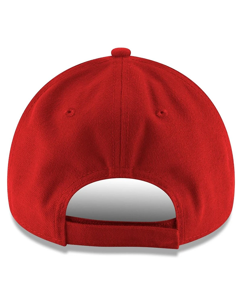 New Era Men's Red Houston Rockets 2025 Nba Playoffs 9FORTY Adjustable Hat