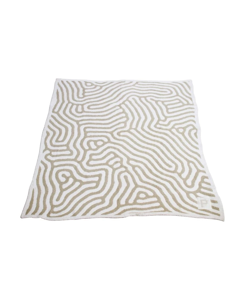 Logo Brands Pittsburgh Pirates 50" x 60" Luxe Dreams Throw