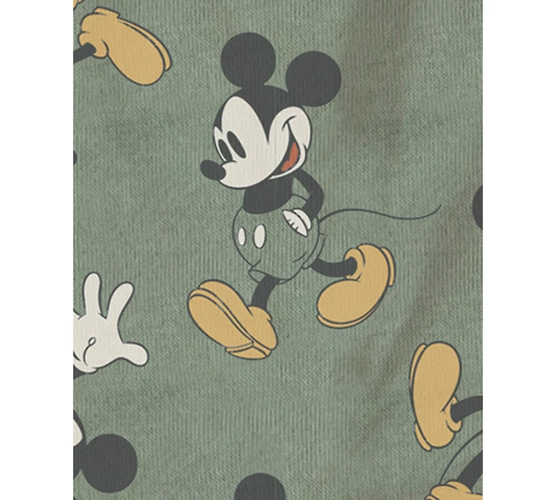Disney Baby Boys Mickey Mouse Overalls & Top, 2 Piece Set
