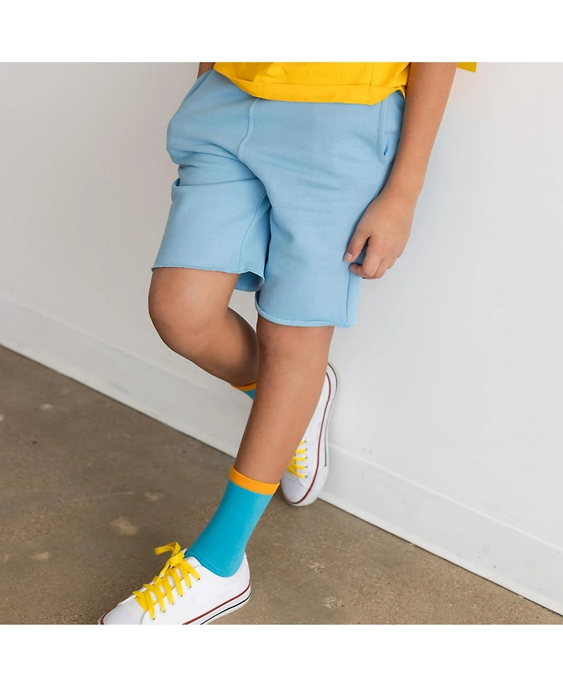 Mightly Toddler Fair Trade Organic Cotton Above the Knee Shorts