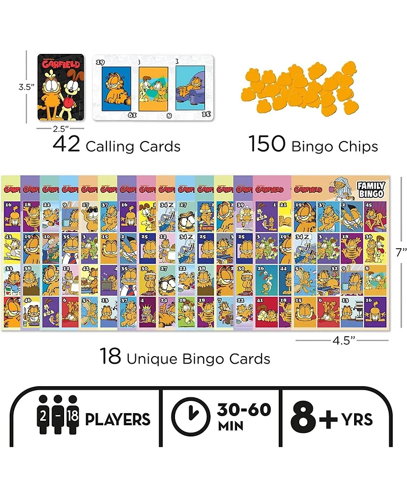 Garfield Family Bingo