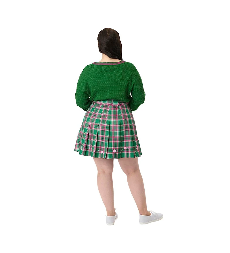 Smak Parlour Plus Pleated Mini Skirt