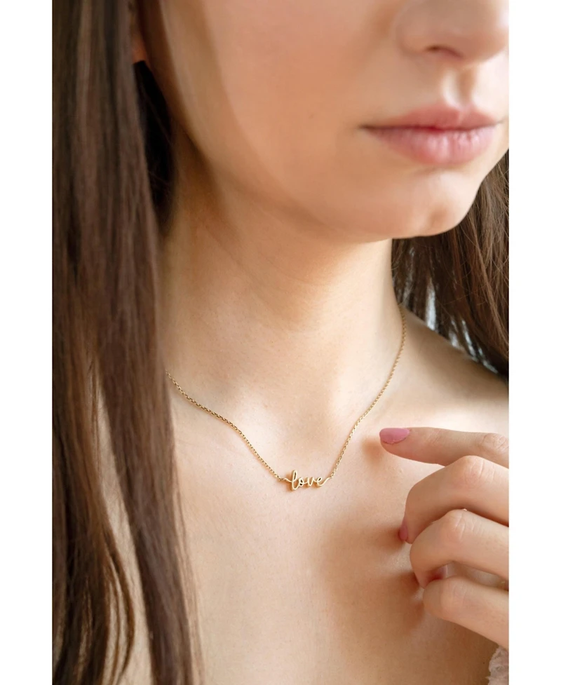 Love Inline Necklace