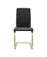 Set of 2 Modern Dining Chairs for Kitchen Table or Home Seating