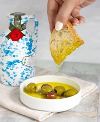 Zia Pia Fantasia Extra Virgin Olive Oil Ceramic, Turquoise 100ml