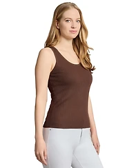 Jones New York Petite Sleeveless Scoop-Neck Tank Top