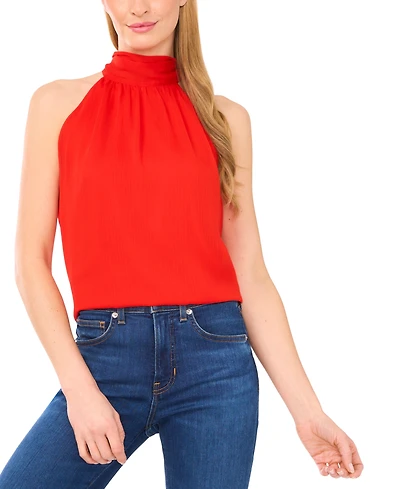 CeCe Women's Sleeveless Halter Top
