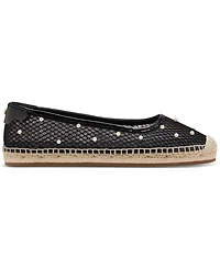 kate spade new york Women's Pearl Fishnet Espadrille Flats