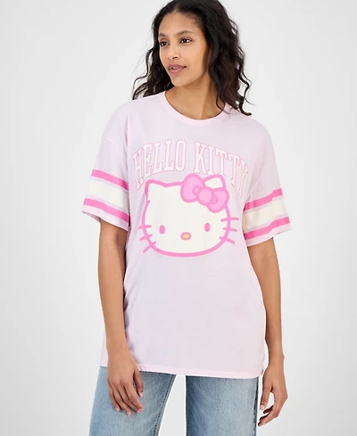 Grayson Threads, The Label Juniors' Hello Kitty Varsity T-Shirt