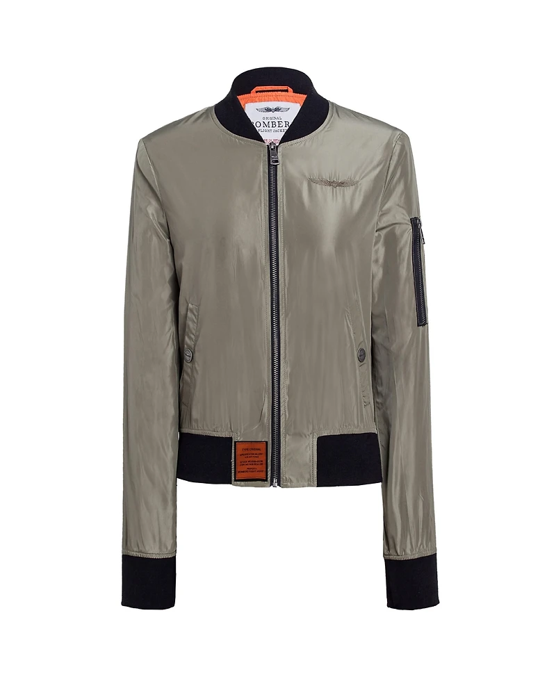 Bombers Original Women's Ma1 Jacket - D.Red