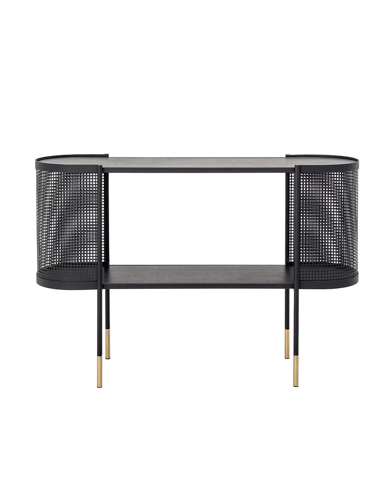 Creative Co-op 14.2" Metal Sleek Modern Console Table