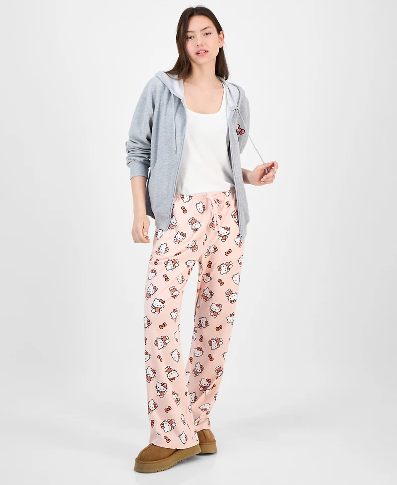 Love Tribe Juniors' Hello Kitty Full-Zip Hoodie