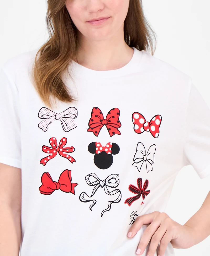 Disney Juniors' Minnie Mouse Bows Graphic T-Shirt