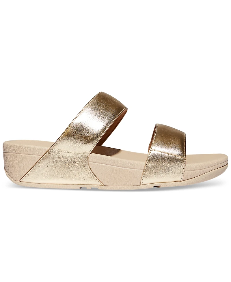 FitFlop Women's Lulu Leather Slide Sandals