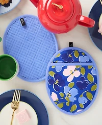 kate spade new york Painterly Bouquet Pot Holder Set, 8" x 10"
