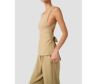 WeWoreWhat Women's Wrap Top
