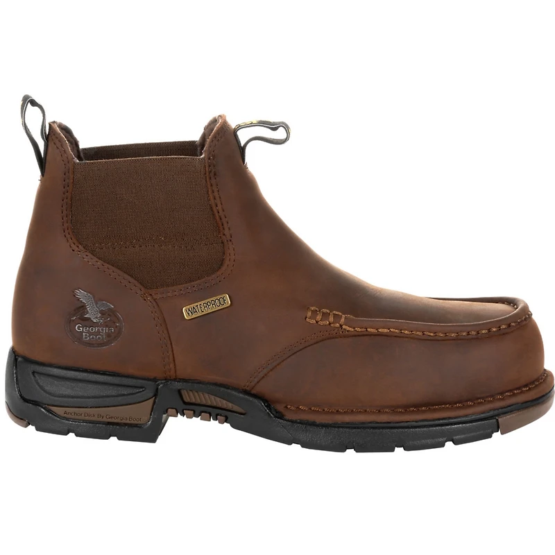 Georgia Boot Men's Athens Chelsea Waterproof Work