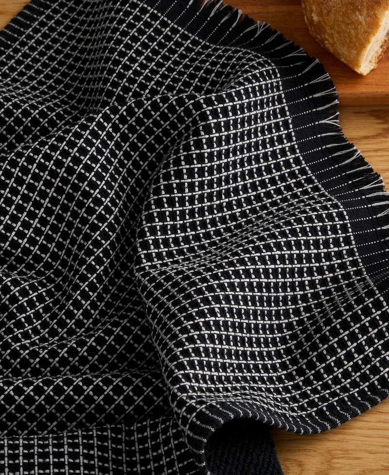 KitchenAid Gourmet Series Gridlines Kitchen Towels Set of 3, 18" x 28"