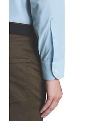 Charles Tyrwhitt Men's Non-Iron Stretch Twill Slim Fit Shirt Single Cuff