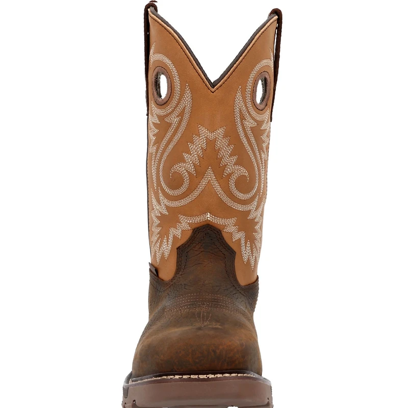Georgia Boot Men's Carbo-Tec Flx 11" Waterproof Alloy Toe Pull On Work