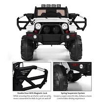 12V Electric Ride On Truck with Parental Remote Control and Led Lights