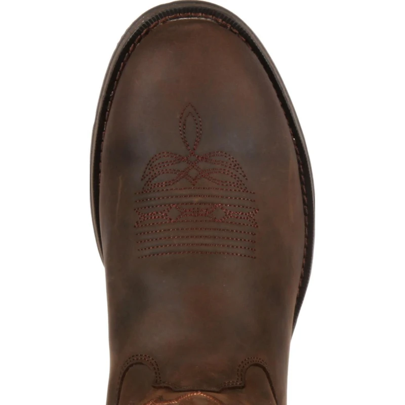 Durango Men's Rebel by Chocolate Pull-On Western Boot