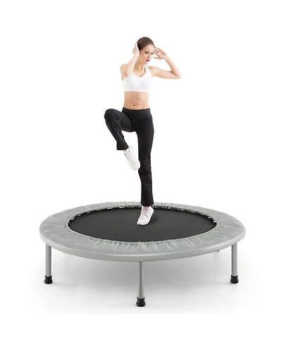 36 Inch Mini Folding Trampoline Portable Recreational Fitness Rebounder