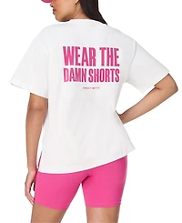 Sweaty Betty Women's Cotton Wear the Shorts T-Shirt