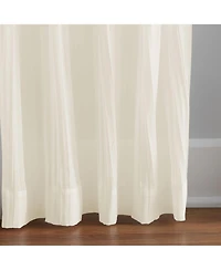 Elrene Home Fashions Jolie Semi Sheer Tab Top Window Curtain