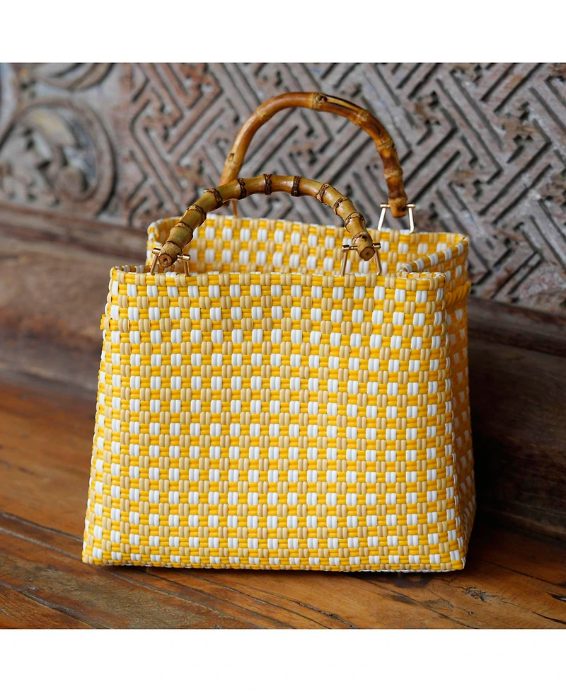 Tuku Sunset Recycled Market Tote Bag