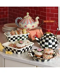 MacKenzie-Childs Courtly Check 8" Square Baking Pan