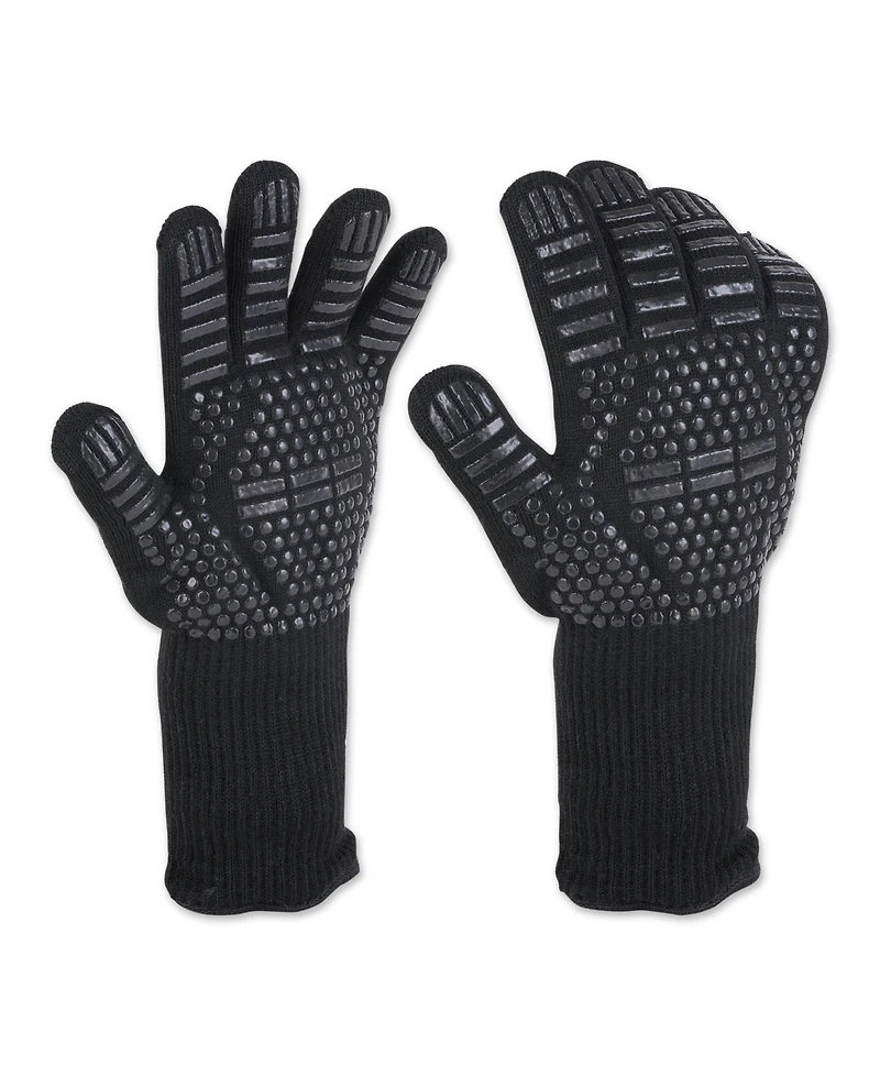 Rsvp International Barbecue Grilling Collection Heat-resistant Gloves, Set of 2