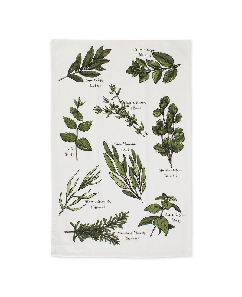 Design Imports Home Sweet Farmhouse Kitchen Collection Cotton Kitchen Linen, Set of 4