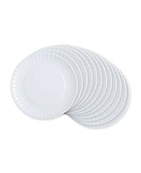 Design Imports Melamine 12-Pc. Round Party or Picnic Plate Set, Service for 12