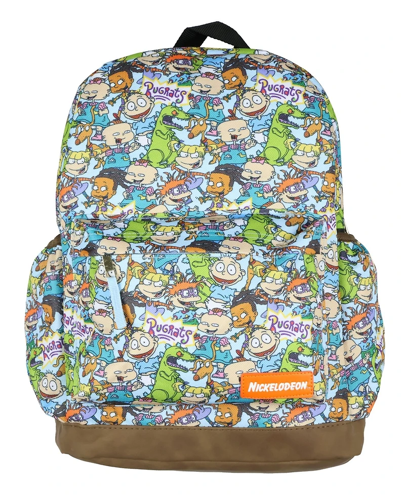 Nickelodeon Rugrats Backpack Reptar Tommy Chucky Susie Carmichael Angelica Aop School Book Bag