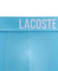Lacoste Men's 3-Pk. Regular-Fit Stretch Logo-Waistband 5" Boxer Briefs