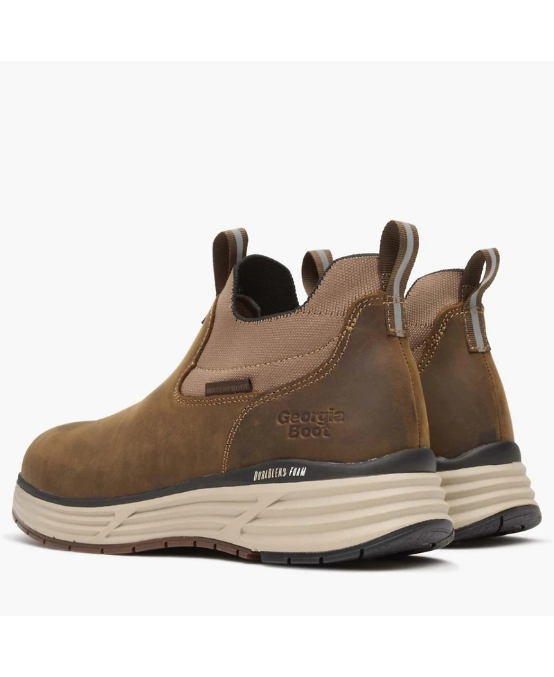 Georgia Boot Men's DuraBlend Sport Waterproof Chelsea Work