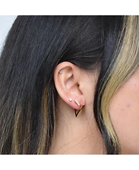 Beau Triangle Earrings