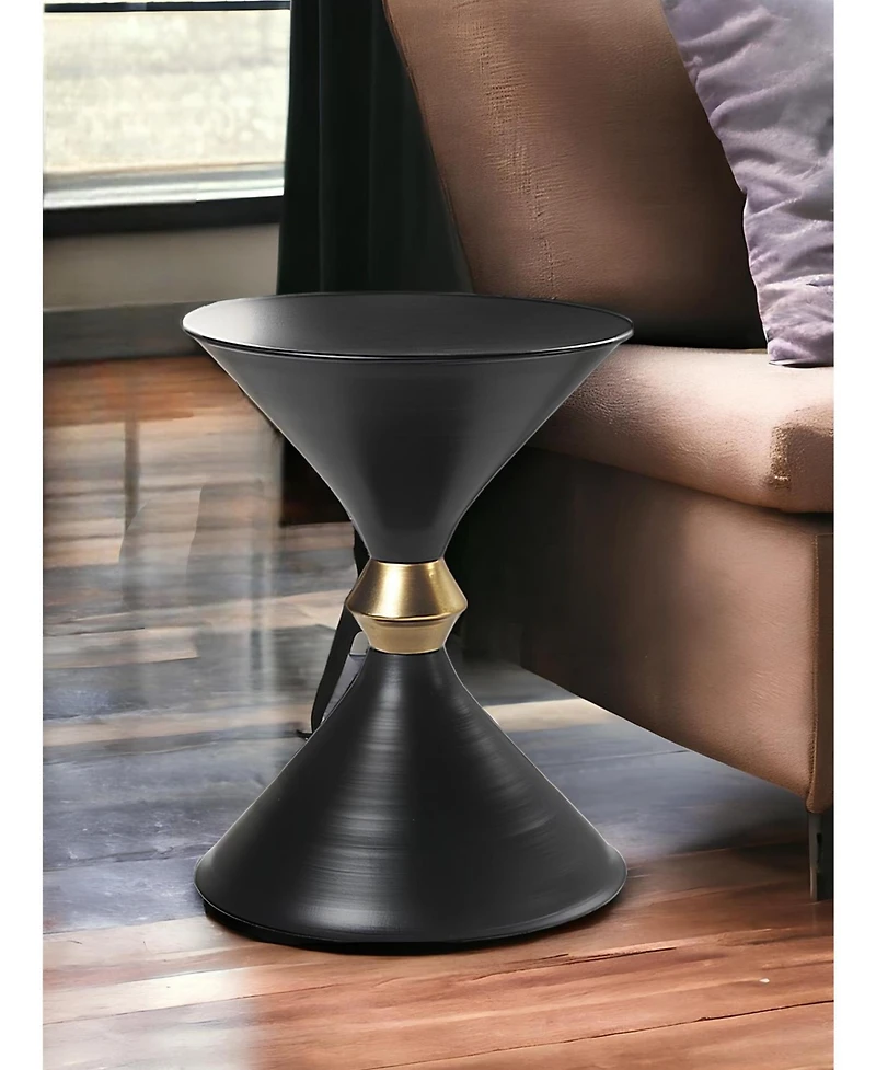Iron Side Table – Compact and Stylish End Table for Modern or Rustic Interiors