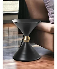 Iron Side Table – Compact and Stylish End Table for Modern or Rustic Interiors