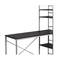 Modern Computer Desk with Spacious Work Surface and Storage