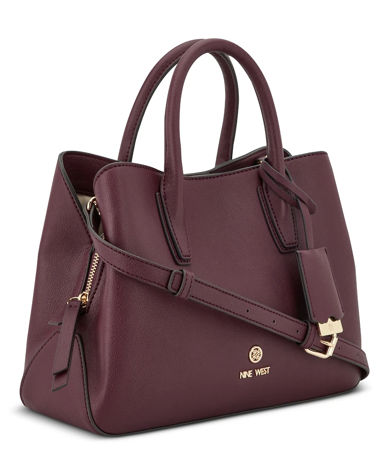 Nine West Lakelyn Triple Compartment Carryall Tote Bag
